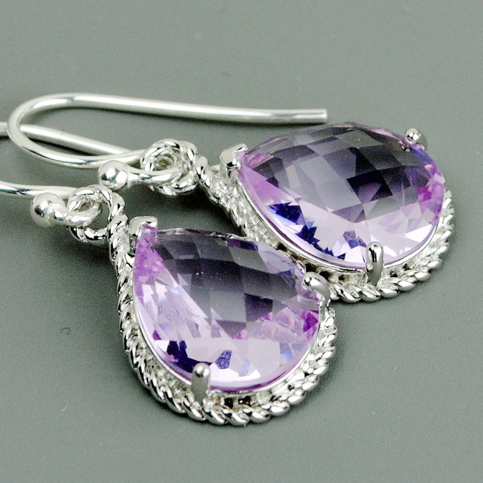 Lavender Earrings main image 1
