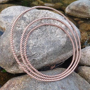 Copper Tensor Ring Trio: Sacred, Lost, Empowerment Cubits for Self-Healing
