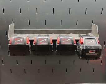 Milwaukee 4x18v Battery Mount - Harbor Freight Icon, US General & Snap On