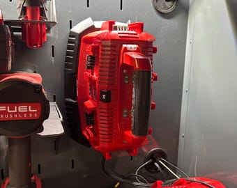 Milwaukee 6 Pack and Ryobi Charger Mount - Harbor Freight Icon, US General