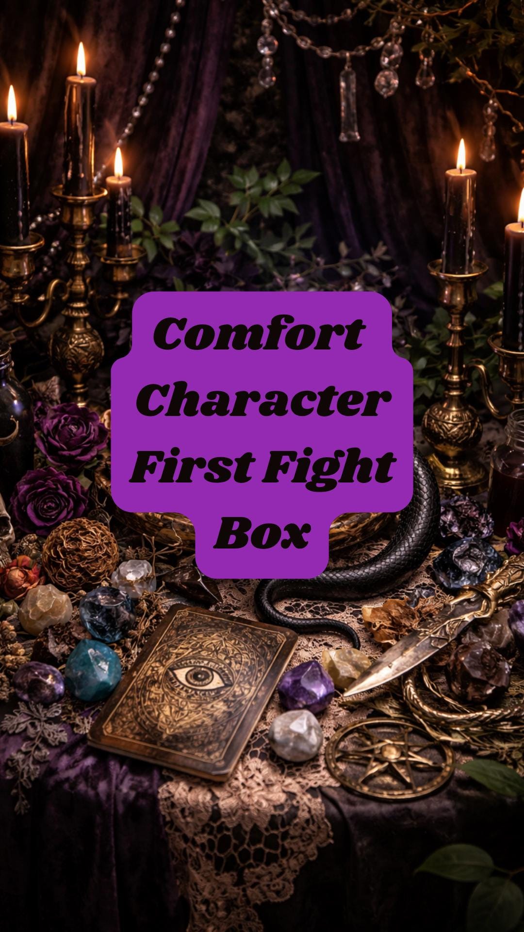 Comfort Character First Fight Box - Etsy
