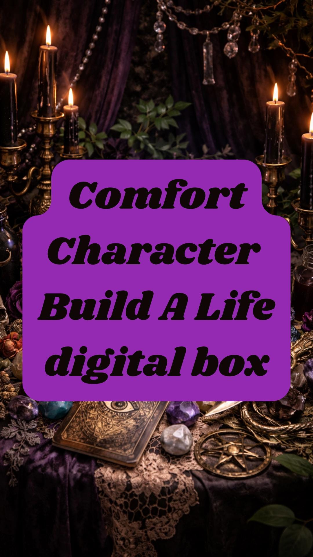 Comfort Character Build A Life Bundle - Etsy