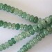 Large Hole Bead Aventurine 8mm Rondelle approx. 36 Beads Lucky Gemstone Fit Leather