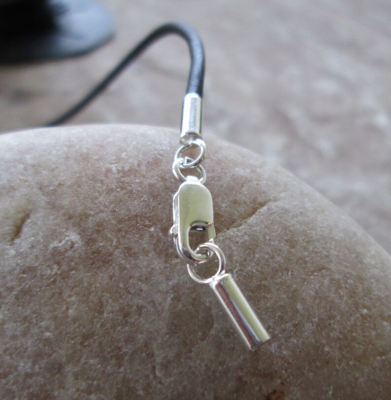 2 MM Lobster Claw Clasp Closure Set Glue On Cord End Caps Etsy