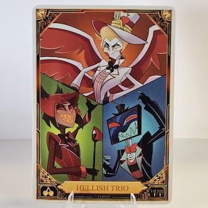 Lucifer Hazbin Hotel Trading Cards - Etsy