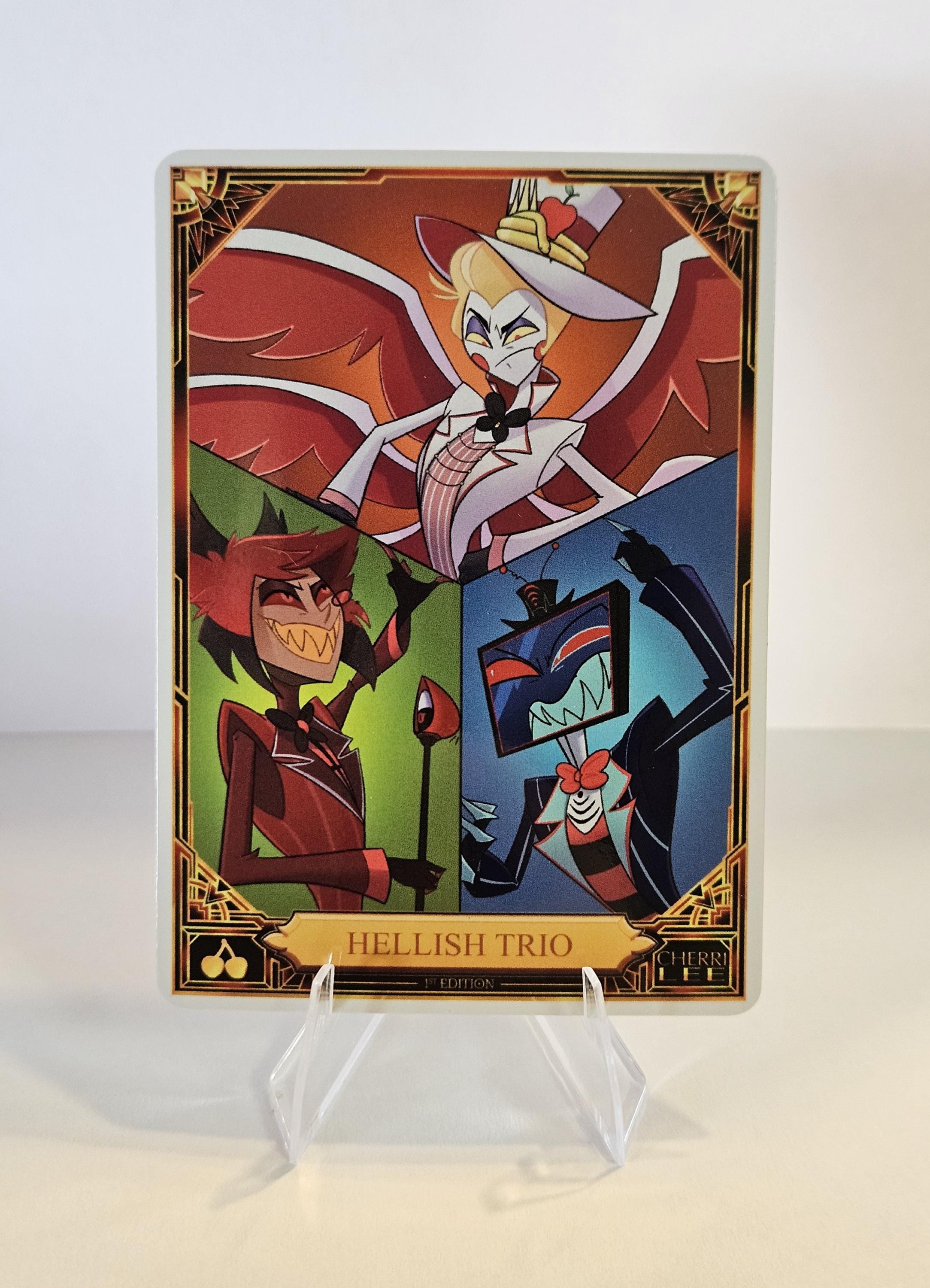 Hazbin hotel trading cards - Etsy 日本