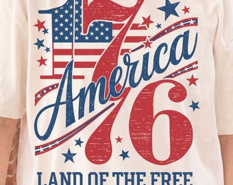 4th of July PNG | America 1776 Sublimation Design | Patriotic USA Vintage Graphic | Independence Day Digital Download