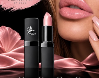 Creamy Long-Lasting Lipstick: Vitamin E Enriched, Nourishing Formula