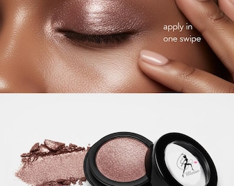 Dreifach gefräste Velour-Lidschatten-Töpfchen