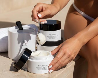 Exfoliante corporal vegano suavizante Polished