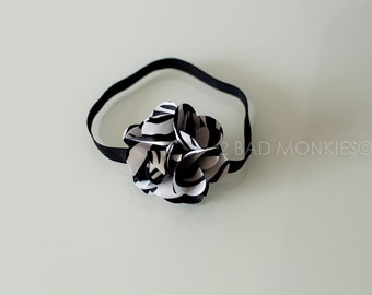 Black and white Baby Headband, Baby headband, baby girl headband, newborn Headband