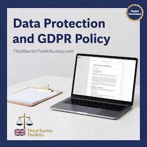 UK Charity GDPR Policy Template | Plain English, ICO Compliant (Instant Download)