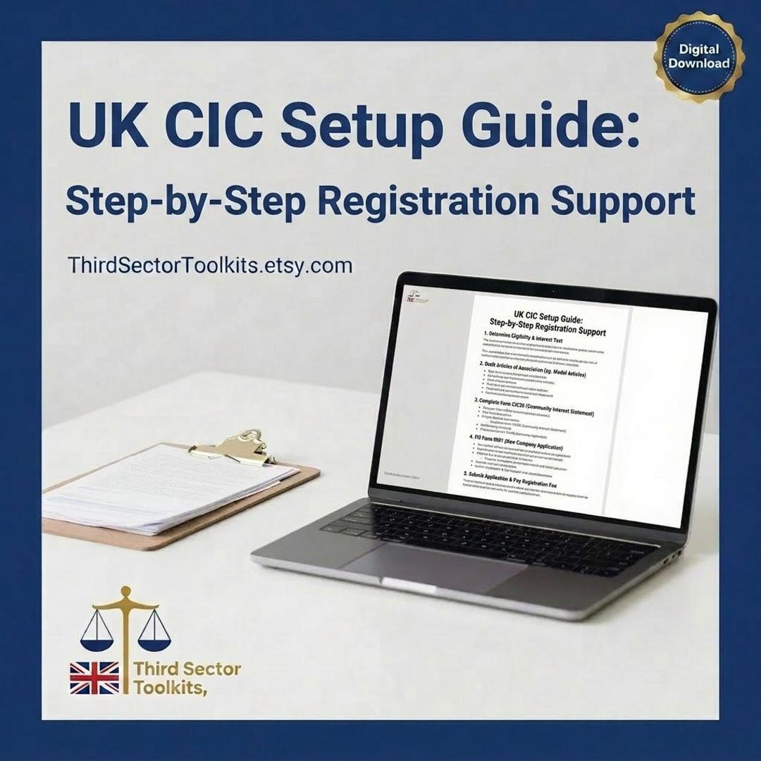 UK CIC Setup Guide: Step-by-step Registration Support (PDF & .docx) - Etsy