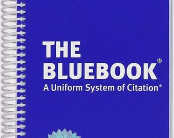 The Bluebook: A Uniform System of Citation (21st Edition) Spiral-bound USA stock