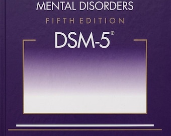 DSM-5 Diagnostic Manual | Psychiatric Reference Textbook for Students