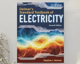 Delmar's Standard Textbook Electricity by Stephen Herman Hardcover Electrical Engineering ReferenceBookElectricianApprenticeship Study Guide