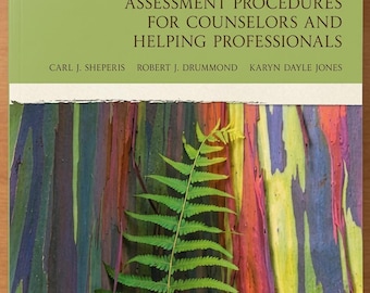 Assessment Procedures for Counselors and Helping Professionals – Robert J. Drummond Counseling & Psychology Textbook MentalHealthAssessmentG