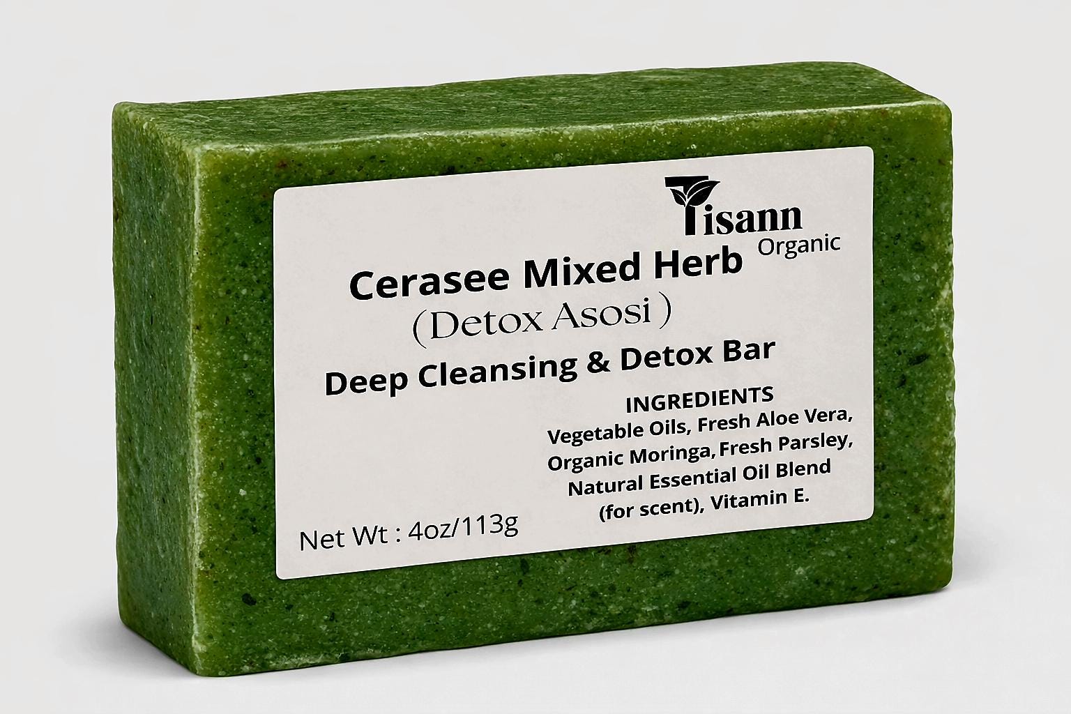 Natural Cerasee Mixed Herb Soap - Deep Cleansing & Detox Bar (4oz) - Etsy