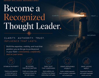 Become a Recognized Thought Leader