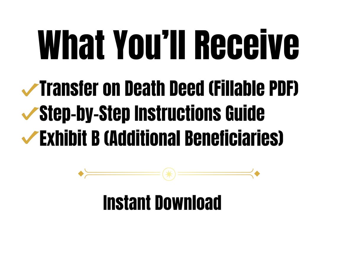 Todd Form.pdf Texas Transfer on Death Deed Template | TODD Form | Fillable PDF ...