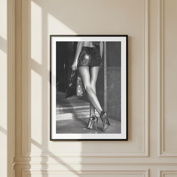 Mini Skirt And High Heels Etsy mini-skirt-and-high-heels-etsy