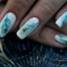 Mahogany reviewed Peacock Feather Artificial Nail Art