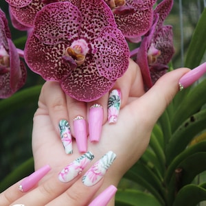 Orchid You Not Gel Press On Nails