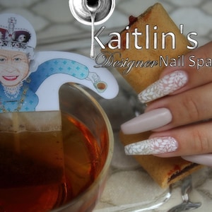 Royal Tea Matte Gel Press On Nails
