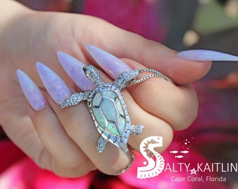 Uñas de gel prefabricadas Mobile Opal