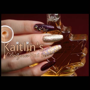 A Touch Of Maple Press On Gel Nails