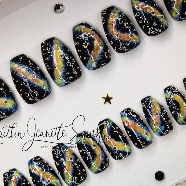 There’s No One In The Galaxy Like You Press On Gel Nails