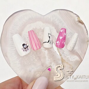 I Love You Meow & Furever Gel Press On Nails