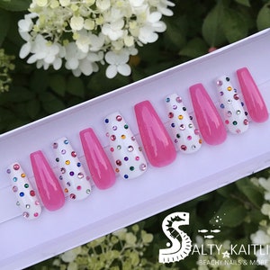 Tutti Frutti Sparkle Gel Press On Nails