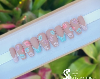 Uñas postizas de gel Sugared Kisses