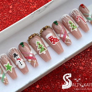 Baking Spirits Bright Press On Gel Nails