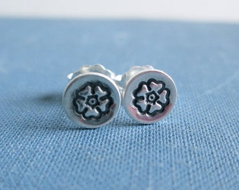 Posey Sterling Silver Stud Earrings