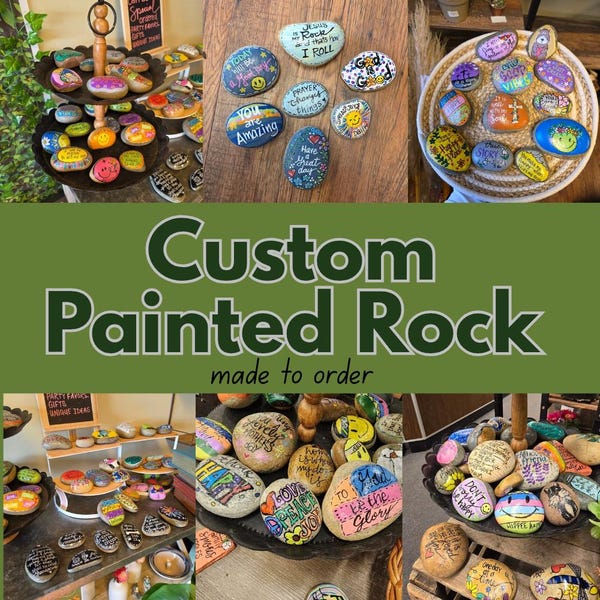 Hand Painted Rocks - Etsy