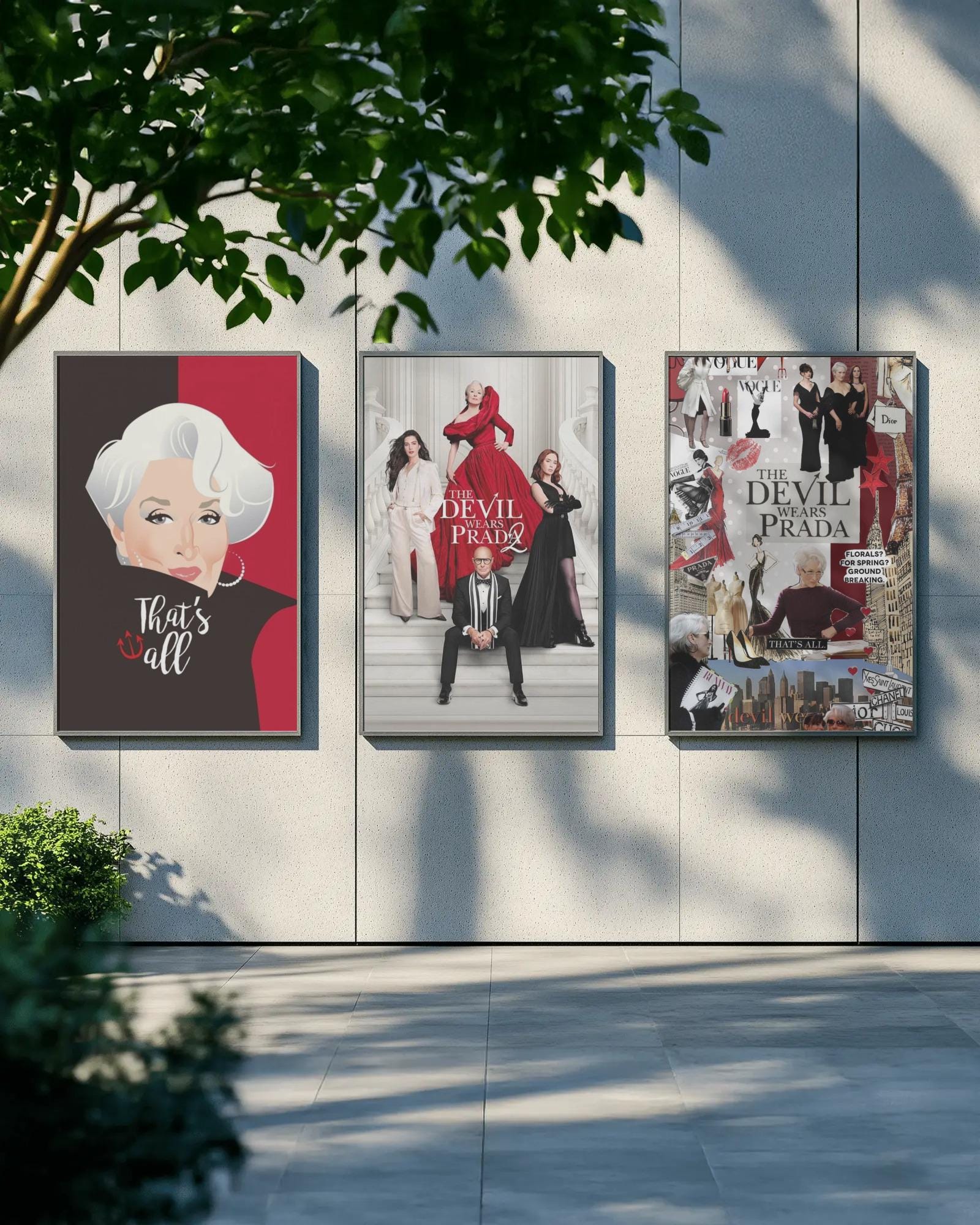 Prada poster - Etsy 日本