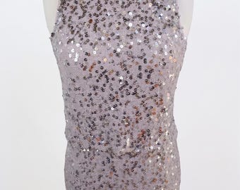 Handmade Sequin Crochet Skirt Set – Sparkly Festival Two Piece Outfit