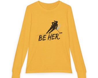 Camiseta de manga larga juvenil Be Her