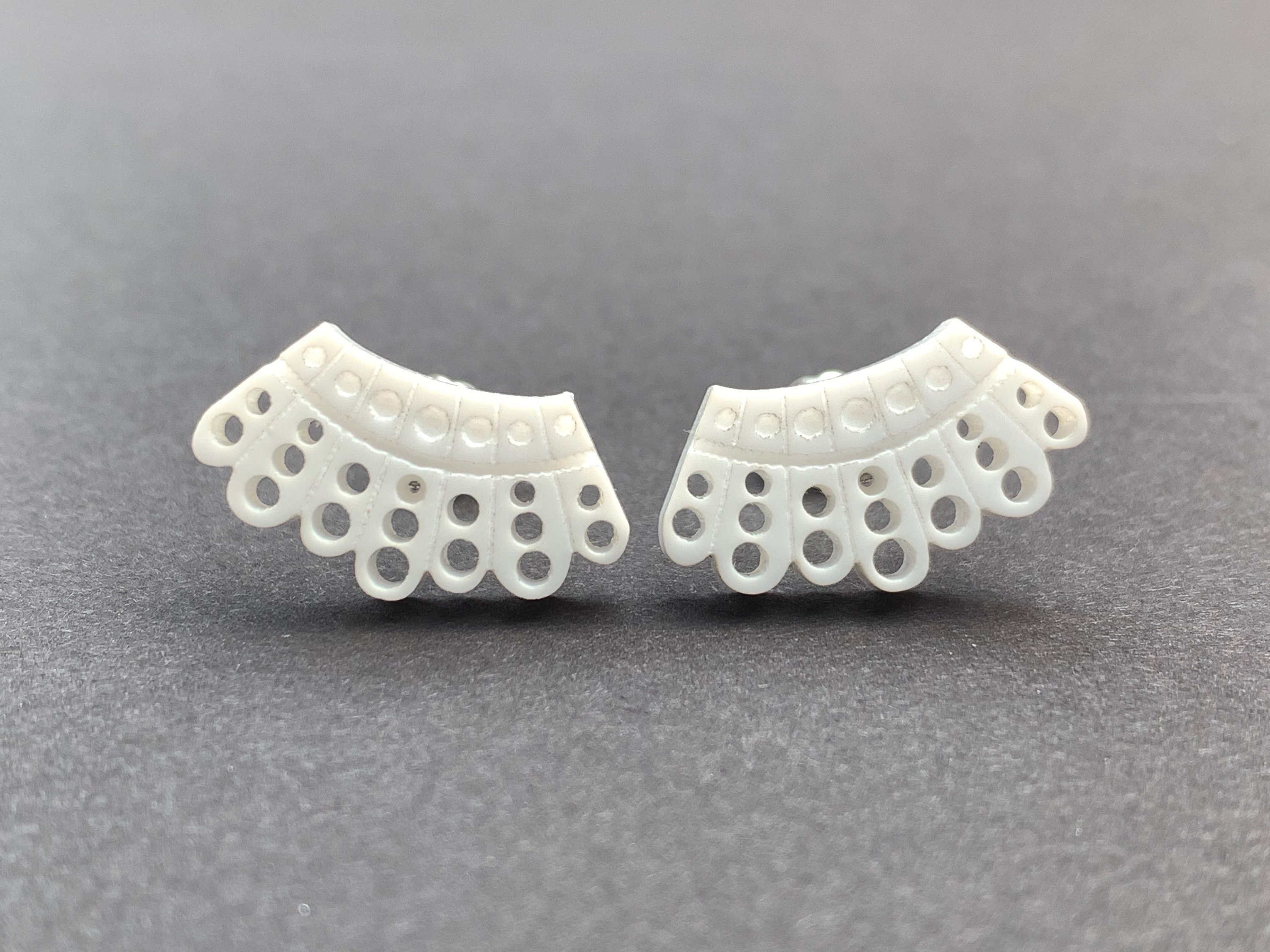 Dissent Earrings, RBG, Notorious RBG, Ruth Bader Ginsburg, Collar Ear…