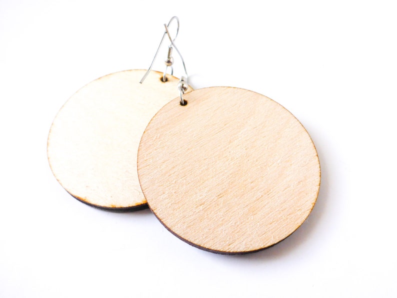 Aqua 2 sizes to chose from Modern Turquoise Japanese Paper Earrings Pattern will vary Large Dangles Laser cut Resin finish Chiyogami