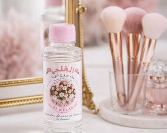 Set de 3 aguas de rosas marroquíes / hidrolato floral natural para tónico facial y cuidado de la piel.