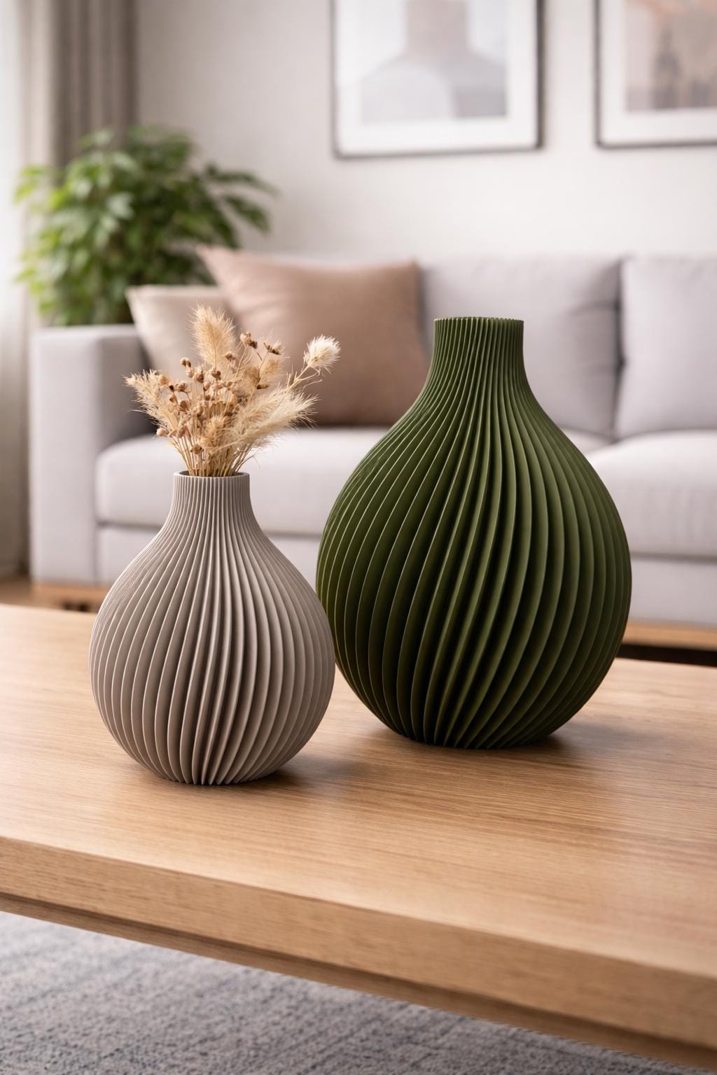 Eckige vase vintage