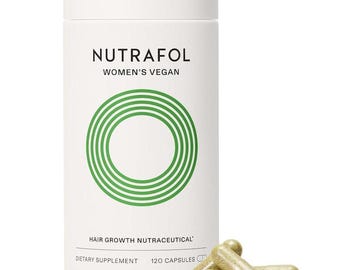 120 Count Women's Balance Hair Growth Supplements for Ages 45+ Glass Bottle