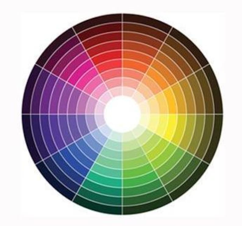 Círculo Cromático Para Análisis De Colorimetría Colour Clok, 12 Seasons ...