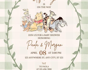 A Little Hunny Baby Shower Invitation