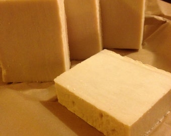 Sapone biologico al latte di capra senza profumo, sapone di Castiglia biologico Agora/Market, sapone biologico all'olio d'oliva e latte di capra, sapone senza olio di noci