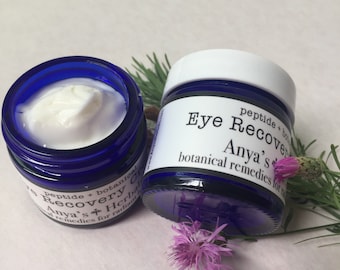 Organic Anti-Aging Eye Cream. Stem Cells, Peptides + Botanicals, Creatine, Caffeine. Firm, Smooth, Revive. Natural Organic Eye Serum.