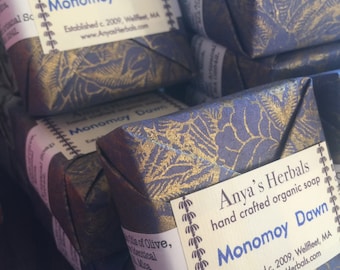 Organic Cold Process Soap, Natural Bar Soap, Cape Cod Soap: Monomoy Dawn